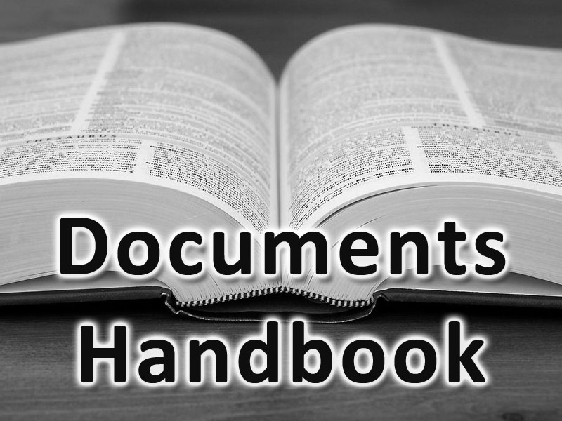 Handbook of Documents and Formats